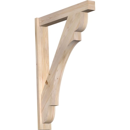 Ekena Millwork Olympic Block Smooth Outlooker, Douglas Fir, 5 1/2"W x 34"D x 46"H OUT06X34X46OLY05SDF
